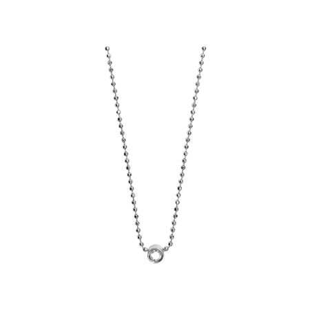 Collier Isabelle Barrier en or blanc et diamants naturels